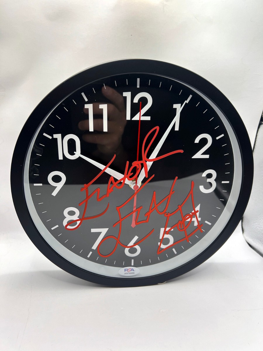 FLAVOR FLAV Autographed SIGNED Wall CLOCK Public Enemy Artist