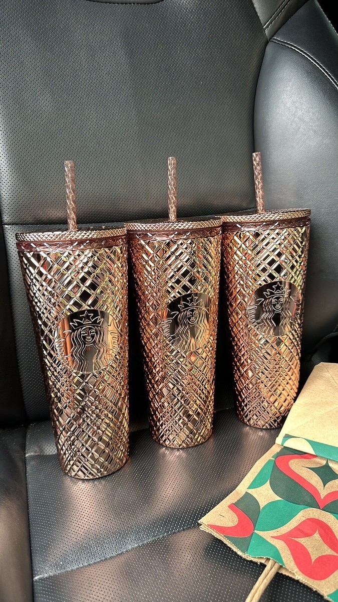 Starbucks Studded Tumbler - Gold (24oz) 762111527578| eBay