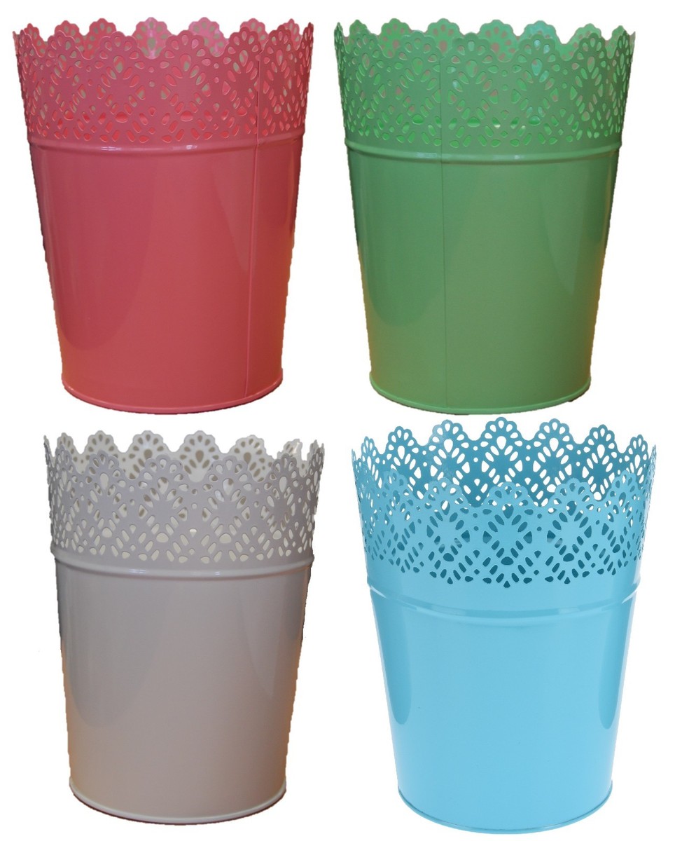 Pastel Coloured Plant Pots. Flower Pots indoors or outdoors | eBay