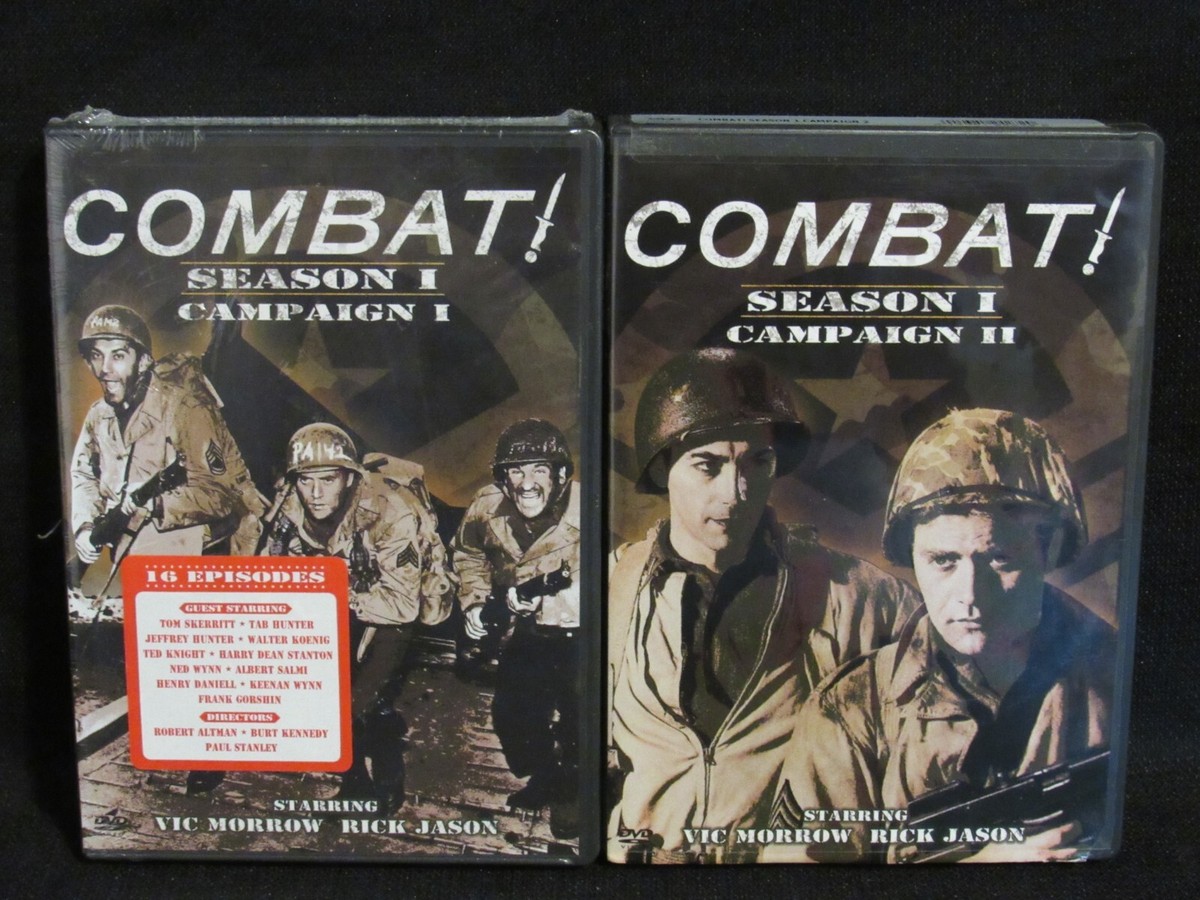 Combat Complete Season 1 Campaign 1 & 2 DVD Box Sets Sealed