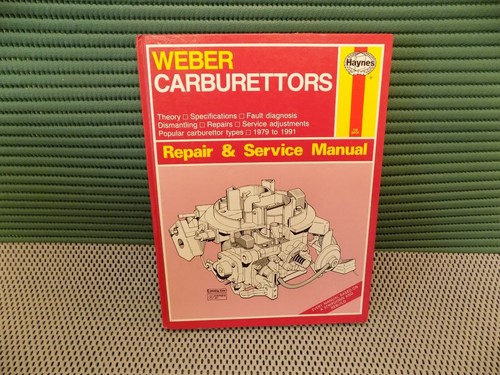 Weber Carburettors Haynes Manual 1784 Hardback
