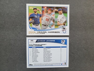 2013 TOPPS mini LEADER CARDS Your Pick #94 95 189 272 Price Verlander Posey