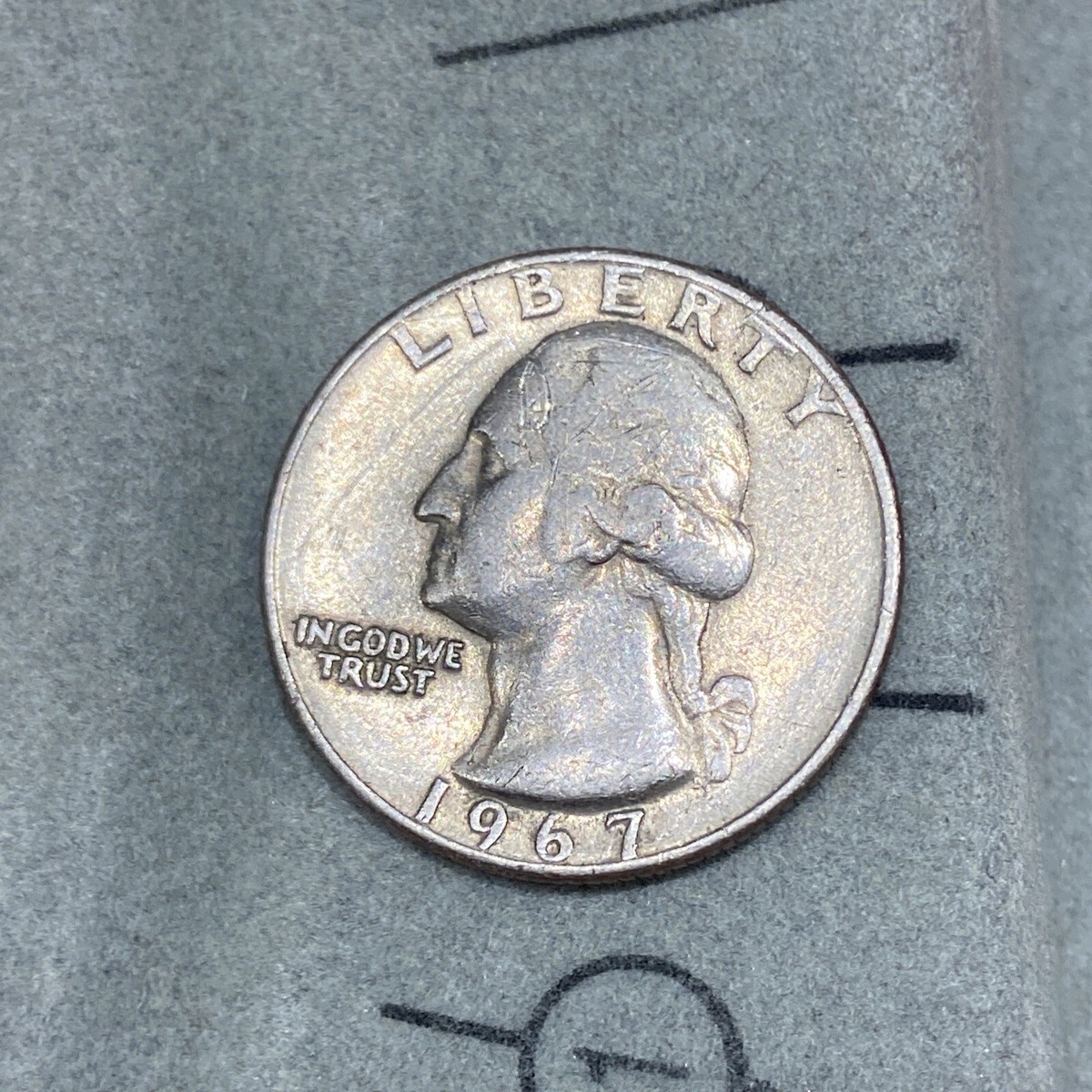 Rare 1967 Quarter No Mint Mark | eBay