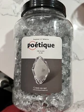 Tempered 1/2” reflective fire glass 10 LBS Glass for Fireplace Fire Pit USA.