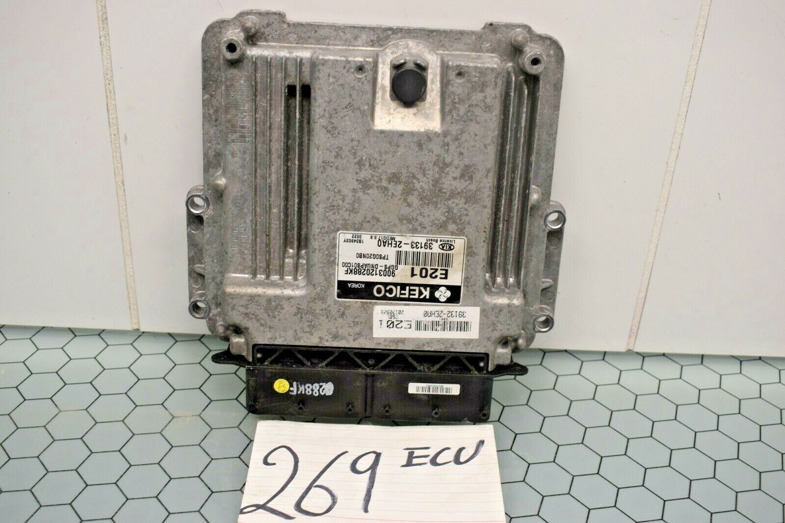 2014 Kia Soul #269 Engine Computer ECM ECU 39133-2EHA0 