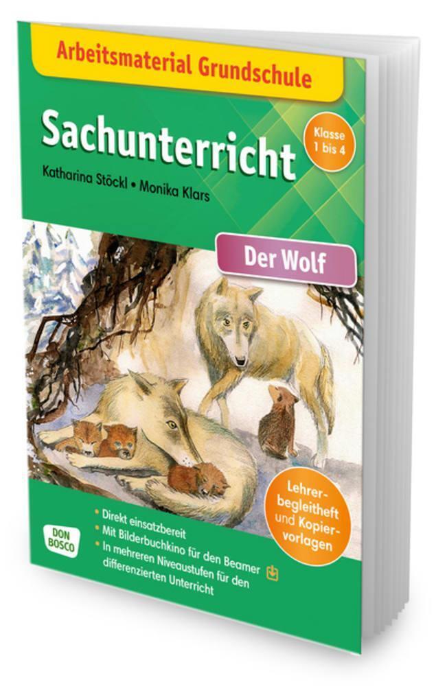 Thumbnail - Arbeitsmaterial Grundschule. Sachunterricht. Der Wolf. | Katharina