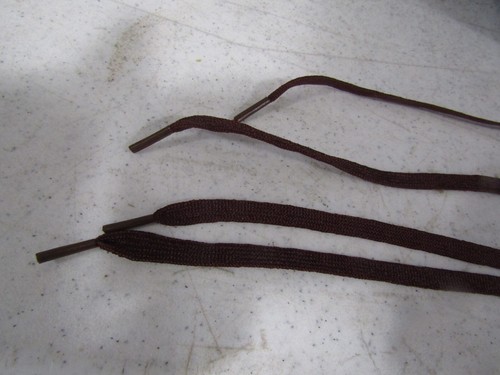 GENUINE US MILITARY WW2 ERA SHOE BOOT LACES ONE PAIR 40 INCH NEW OLD STOCK - Picture 6 of 10
