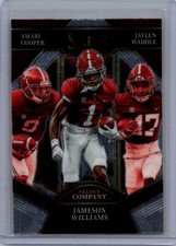 2022 Panini Select #SC-ABA Amari Cooper/Jameson Williams/Jaylen Waddle