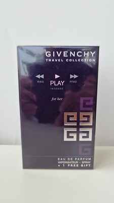 Givenchy PLAY Intense eau de perfum 50ml + 75ml body lotion Set NEW