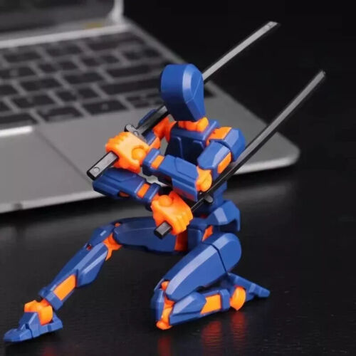 Leuchtende 13 gelenkige bewegliche Actionfiguren Shapeshift Roboter 3D-gedruckte Schaufensterpuppe - Bild 5 von 37