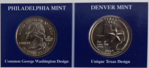 2004 Texas State Quarters and Stamps Card from the Postal Commemorative Society - Picture 4 of 4