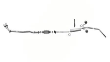 Exhaust Converter 1989-1995 for Toyota Pick Up 2.4L 121" Wheelbase 4 Wheel Drive