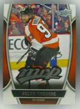 2013-14 UD MVP Silver Script Jakub Voracek #26 Philadelphia Flyers