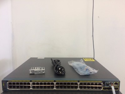 CISCO WS-C2960S-48LPS-L 48-Port RJ45 Gigabit POE+ Switch 4x SFP Uplinks ios-15.2