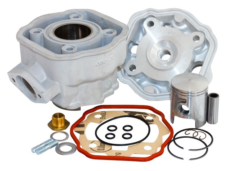 Kit haut moteur Airsal 50cc pour réparer le cylindre usé d'une Gilera SMT Euro 2