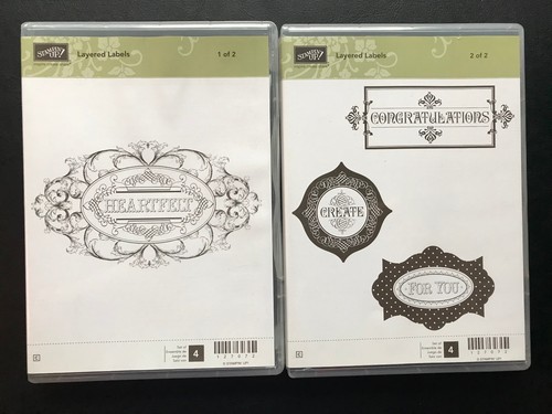 Stampin Up!_LAYERED LABELS CM Stamp Set + Apothecary Accents Framelits