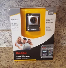Kodak Webcam S101 Built In Microphone & Parental Control Mac or Windows NEW