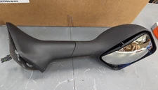 3787836C92 International Left Side Hood Mirror Heated Assembly Black New LT625