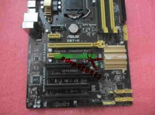 Placa madre ASUS Z87-K LGA 1150/zócalo H3 usada Intel Z87 DDR3 - Imagen 2 de 4