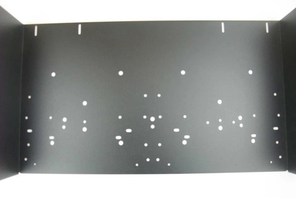 Adam Hall 8755 - 19" Rackwanne 2 HE Rackablage 25 cm tief Rackwanne Ablage Stahl - Bild 4 von 4