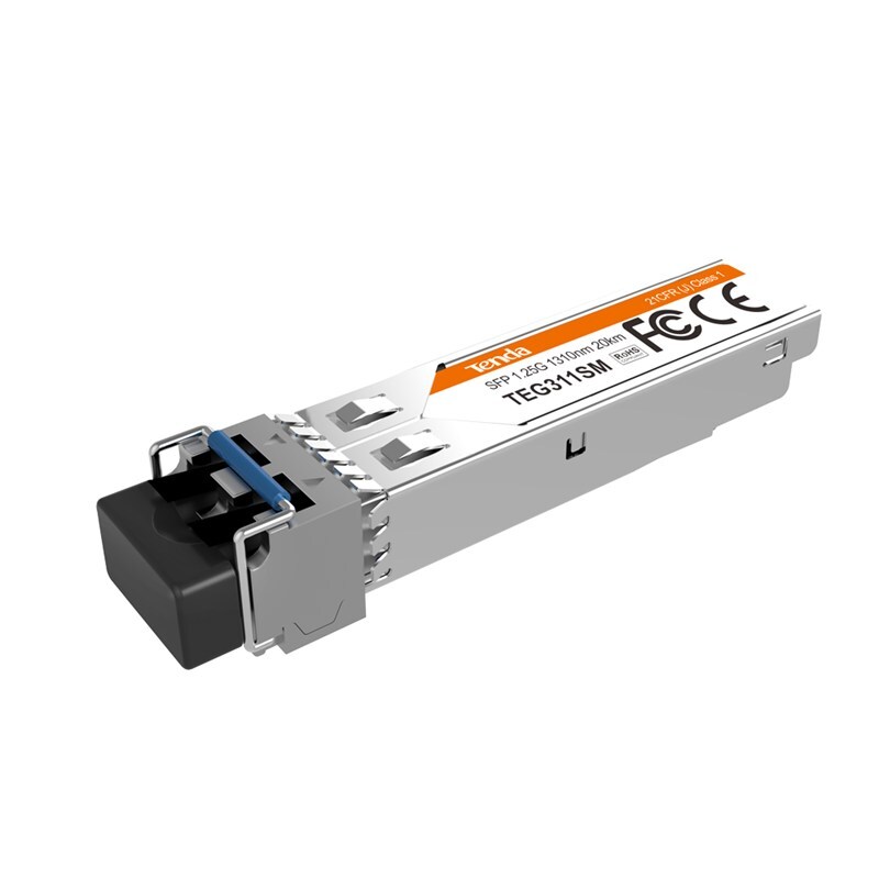 Tenda TEG311SM: Modulo SFP 1.25G Monomodale 20km - Miglior Rapporto Qualità/Prezzo