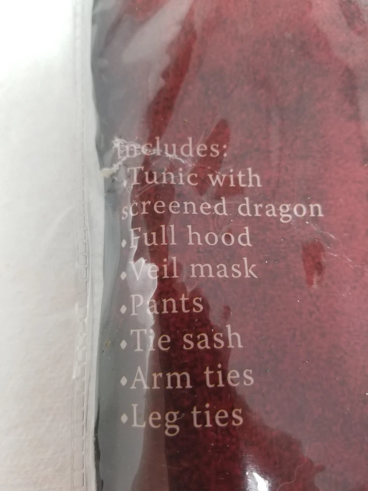 Disfraz de Ninja Negro Disfraz para Niño Disfraz Talla Mediana 2014 Túnica Capucha Máscara Pantalones Foto 4 de 4