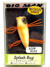 21261) SALE BIG MAN Splash Bug Wood Handmade Glow GBK