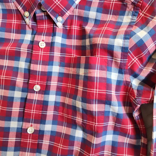 Dressy Vest Shirt Boy Size 7 8 Plaid Argyle 100%Cotton 2pc Set Lot School Church - Picture 8 of 12
