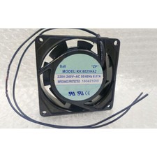 For KAKU K8025HA2 AC 220V-240V 0.07A 80 80 25mm Cabinet Cooling Fan 2-Wire