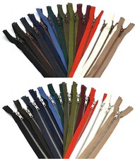 Metall Reißverschluss 6mm teilbar für Jacken und Taschen / 60-65-70-75-80-90 cm 