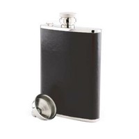 Brady Large Leather Hip Flask Brady Large Leather Hip Flask