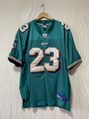 MIAMI DOLPHINS NFL SHIRT JERSEY REEBOK sz 52 MEN #23 RONNIE BROWN
