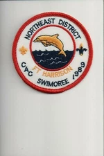 1989 CAC Ft. Harrison Swimoree patch
