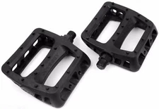 ODYSSEY MX TWISTED PC 1/2" BLACK BMX BIKE BICYCLE PLATFORM PLASTIC PEDALS NEW