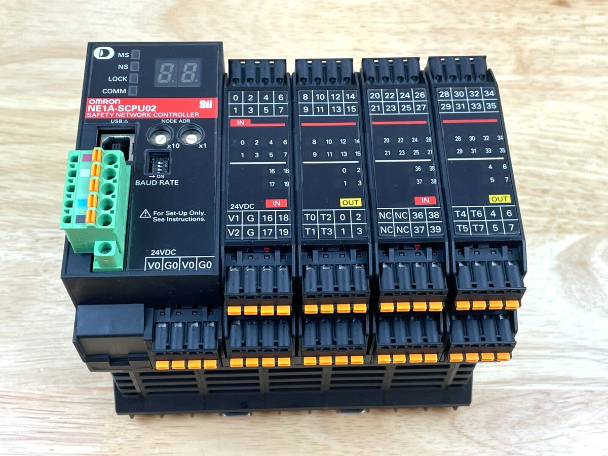 Omron NE1A-SCPU02 Safety Network PLC Controller, Tested | eBay Omron NE1A-SCPU02 Safety Network PLC Controller, Tested | eBay