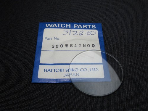 Neu Original Seiko Uhrenteile Kristalle Japan verschiedene Größen 300s Neu aus altem Lagerbestand - Bild 49 von 162