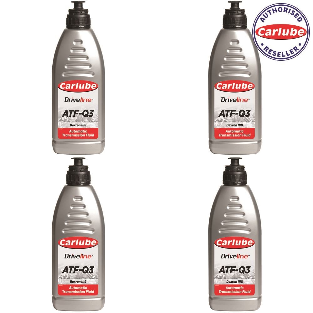 Carlube Driveline ATF-Q3 Automatic Transmission Fluid - 1L x 4