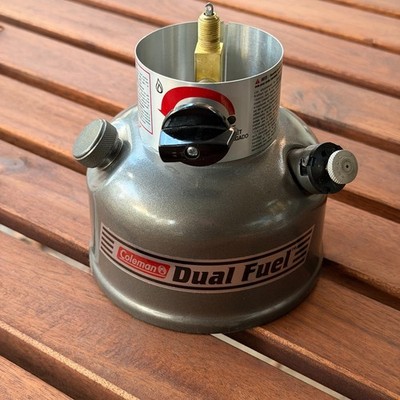 06/10 Coleman 285A DUAL Fuel Lantern Fount w/ Parts Shown NEW #285A5151