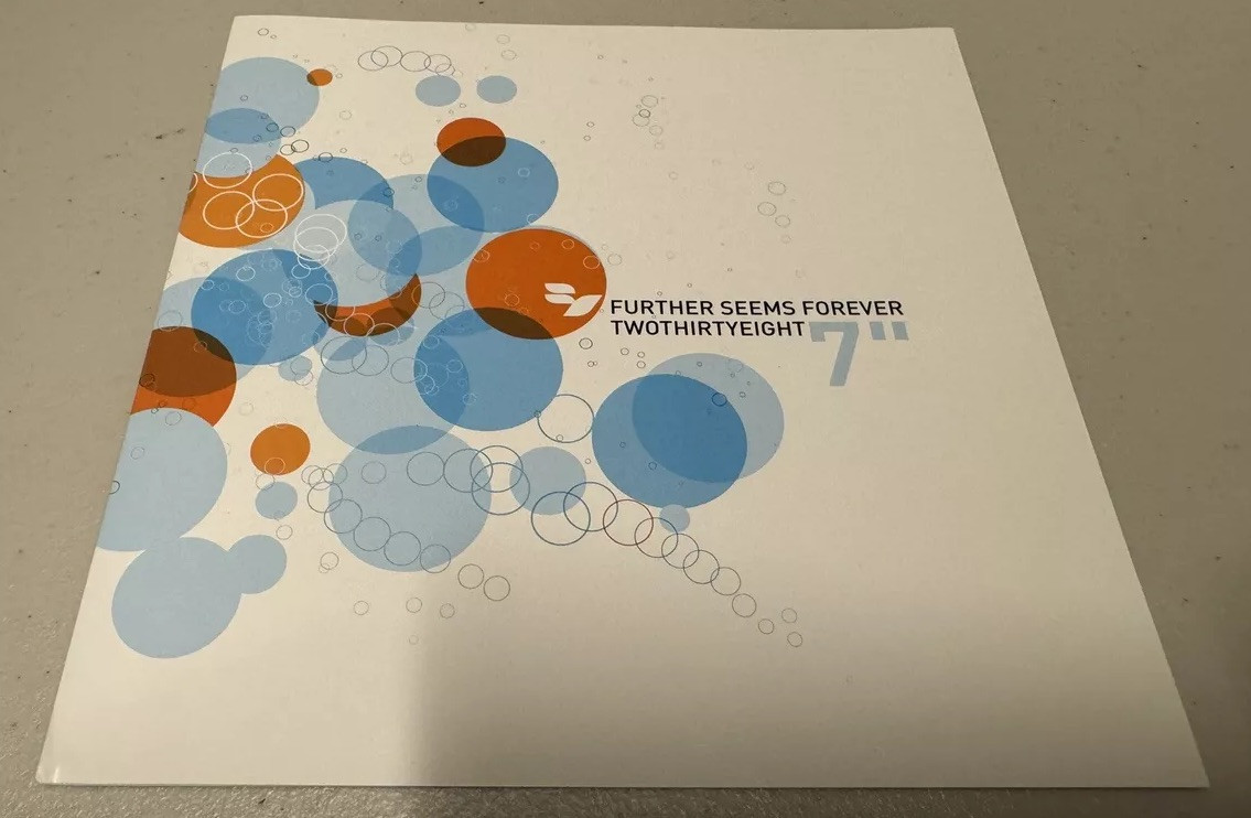Further Seems Forever + Twothirtyeight Split 7” Vinyl 45