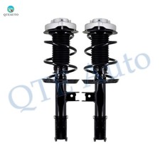 Pair Front L-R Quick Complete Strut To 2014-2018 Mercedes-Benz CLA250 FWD