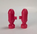 1991 TMNT Raph's Sewer Speedboat Large Missile Bomb Vintage Accessory Part Set