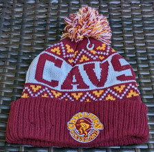 Cleveland Cavaliers NBA Basketball Winter Hat New Era Cap Sewn Adult Size -