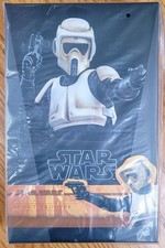 BRAND NEW Hot Toys TMS016 Scout Trooper 1/6 Scale Figure Mandarlorian SOLD OUT 
