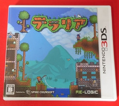 Terraria Nintendo 3DS with Case Spike Chunsoft Action  display picture 1