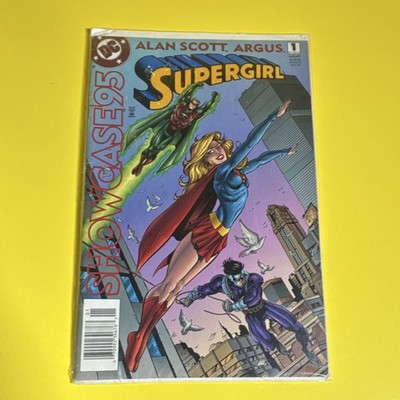 DC Comics Showcase '95 #1 Supergirl Alan Scott Argus 1995 Boarded Comic Book