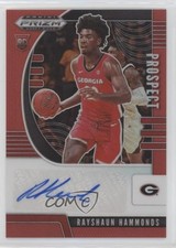 2020-21 Panini Prizm Draft Picks Prospect Red 17/199 Rayshaun Hammonds Auto 5w7
