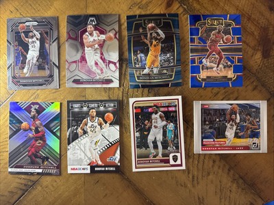 Donovan Mitchell Lot Of 8 Cards (20/21-24/25) Listed Below Cavs Jazz  MINT 