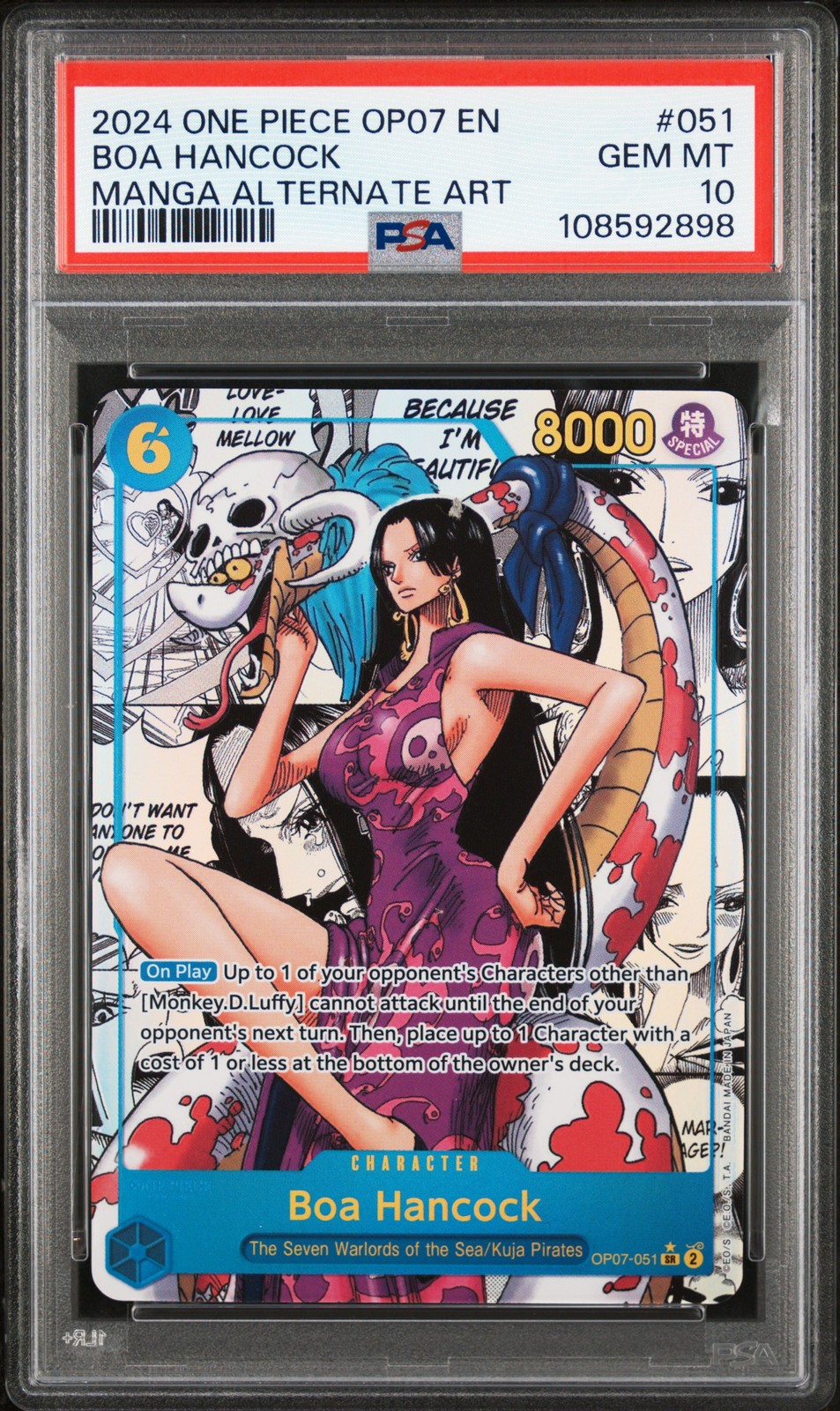 Boa Hancock 2024 500 Years in the Future #OP07-051 Super Rare