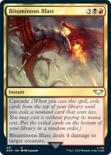 Bituminous Blast #221 *Normal* (NM) - Universes Beyond: Warhammer 40,000 MTG