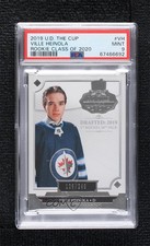 2019 Upper Deck The Cup Rookie Class of 2020 /249 Ville Heinola PSA 9 MINT n0c